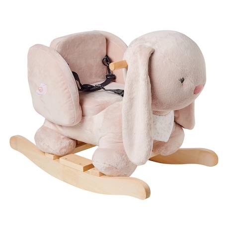 Bascule pomme le lapin Rose 1 - vertbaudet enfant 