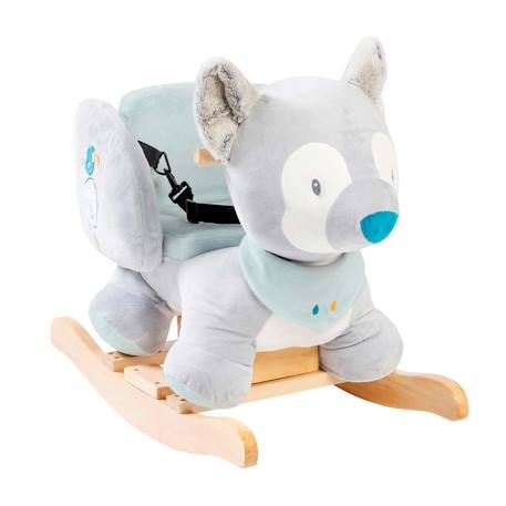 Bascule tiloo le loup Gris 2 - vertbaudet enfant 