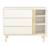 Commode 3 tiroirs et 1 porte pieds bois - paloma Blanc/marron 3 - vertbaudet enfant 