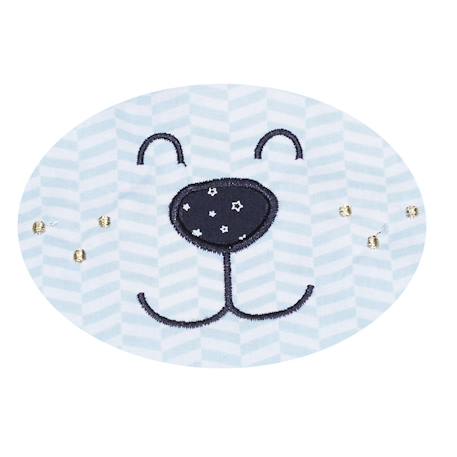 Protege carnet de sante en coton - lazare Bleu 2 - vertbaudet enfant 