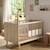 Lit bébé évolutif - little big bed sur pieds bois - paloma Blanc/marron+Marron/beige 9 - vertbaudet enfant 