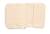 Protège carnet de santé en double gaze de coton - uni terracotta Beige+Rose+Rouge+Vert 2 - vertbaudet enfant 