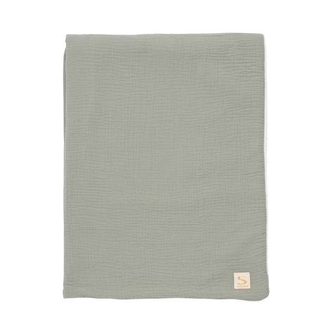 Couverture bébé en gaze de coton et polaire Beige+Rose+Rouge+Vert 8 - vertbaudet enfant 