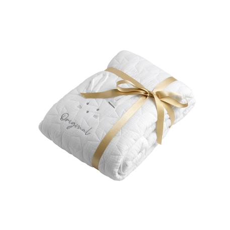 Edredon pour lit évolutif en coton - original Blanc+Bleu ciel+Bleu nuit+Jaune+Rose 2 - vertbaudet enfant 