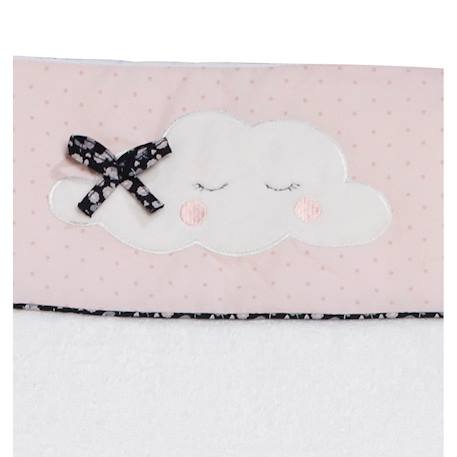 Matelas à langer en coton - miss fleur de lune Blanc 2 - vertbaudet enfant 