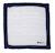 Grand tapis de jeu en double gaze de coton marinière - baby sailor Bleu/blanc 1 - vertbaudet enfant 