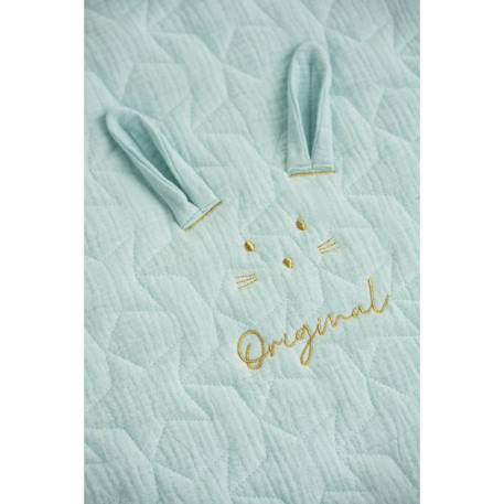 Edredon pour lit évolutif en coton - original Blanc+Bleu ciel+Bleu nuit+Jaune+Rose 6 - vertbaudet enfant 