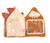 Livre d'éveil sherpa détail brodé - orsino Marron/beige 2 - vertbaudet enfant 