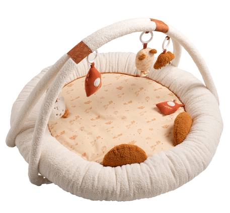 Tapis d'éveil ours en bouclette - orsino Beige 1 - vertbaudet enfant 