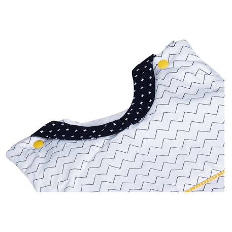 Gigoteuse en coton - hello Blanc 4 - vertbaudet enfant 