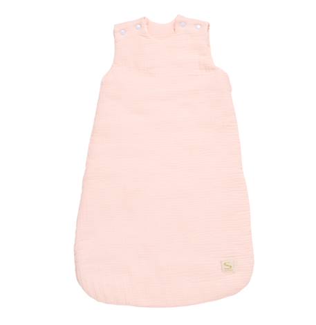 Gigoteuse bébé hiver en double gaze de coton et son doudou mouchoir Beige+Rose+Rouge+Vert 5 - vertbaudet enfant 