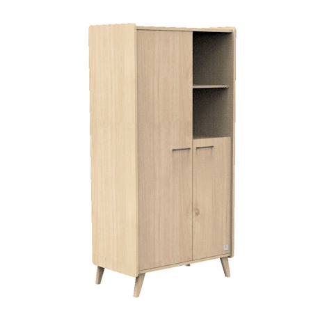 Armoire 2 portes - arty Marron 2 - vertbaudet enfant 