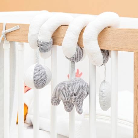 Spirale de jeu tembo Gris 2 - vertbaudet enfant 