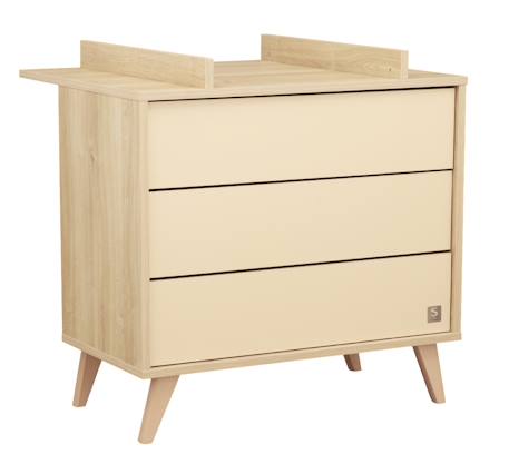 Plan à langer pour commode 3 tiroirs - melinee Marron 2 - vertbaudet enfant 