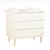 Plan à langer pour commode 3 tiroirs - paloma Blanc+Marron 3 - vertbaudet enfant 
