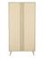 Armoire bébé 2 portes avec pieds bois - melinee Marron/beige 2 - vertbaudet enfant 