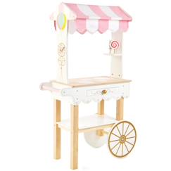 Jouet-Jeux d'imitation-Chariot à thé et friandises