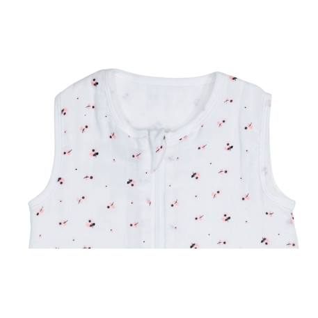 Gigoteuse  en coton bio - miss fleur de lune Blanc 3 - vertbaudet enfant 