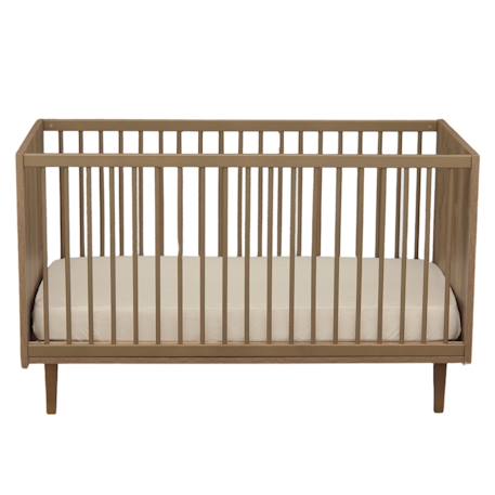 Lit bébé évolutif - little big bed décor imitation bois - mokka Marron 3 - vertbaudet enfant 