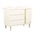 Plan à langer pour commode 3 tiroirs et 1 portes - paloma Blanc 2 - vertbaudet enfant 
