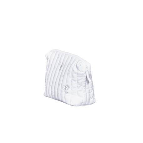 Trousse de toilette en coton bio - lazare Blanc 3 - vertbaudet enfant 