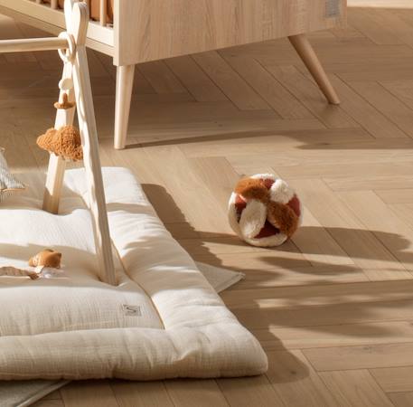 Balle sensorielle en peluche - orsino Beige 2 - vertbaudet enfant 