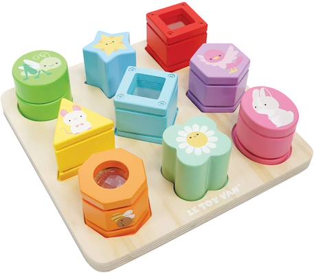 Jeu d'éveil des sens Beige 1 - vertbaudet enfant 