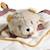 Doudou mouchoir ours en velours - timouki Beige 2 - vertbaudet enfant 