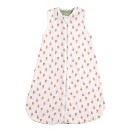 Gigoteuse lange bio en coton bio - botanica Blanc+Vert 1 - vertbaudet enfant 