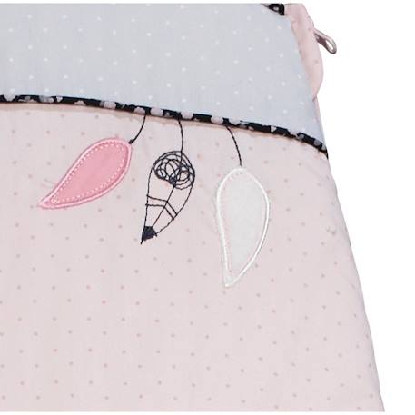 Gigoteuse en coton - miss fleur de lune Rose 3 - vertbaudet enfant 