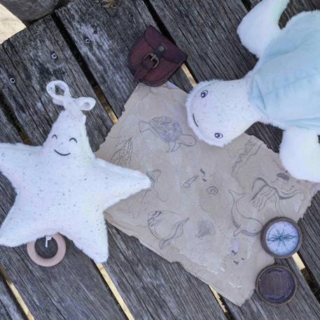 Peluche musicale Ecru 3 - vertbaudet enfant 