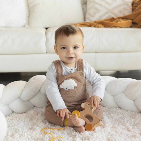 Jouet en bois bébé à tirer Multicolore 4 - vertbaudet enfant 