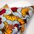 Couverture d'emmaillotage en coton wax fleurs de mariage Bleu+Rouge 7 - vertbaudet enfant 