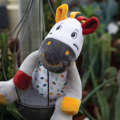 Peluche musicale zèbre Multicolore 3 - vertbaudet enfant 