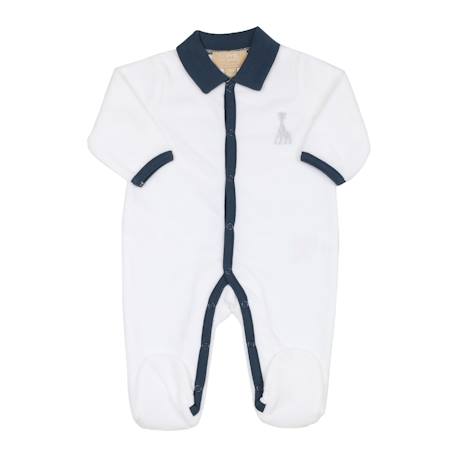 Dors bien à col polo Bleu 1 - vertbaudet enfant 