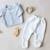 Pantalon tricot Blanc 2 - vertbaudet enfant 