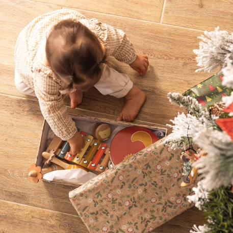 Coffret musical en bois pour bébé Multicolore 3 - vertbaudet enfant 