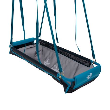Bateau pirate sans fixation pour portique  métal Bleu - noir 1 - vertbaudet enfant 