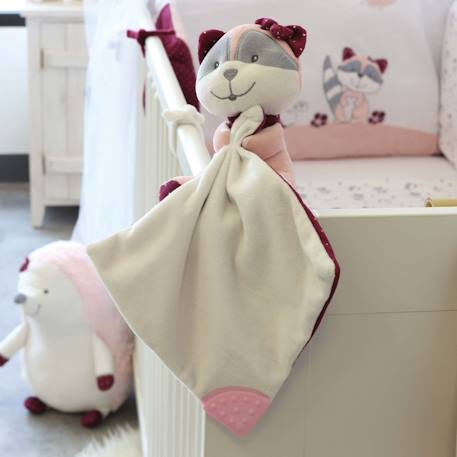 Doudou plat Rose 2 - vertbaudet enfant 