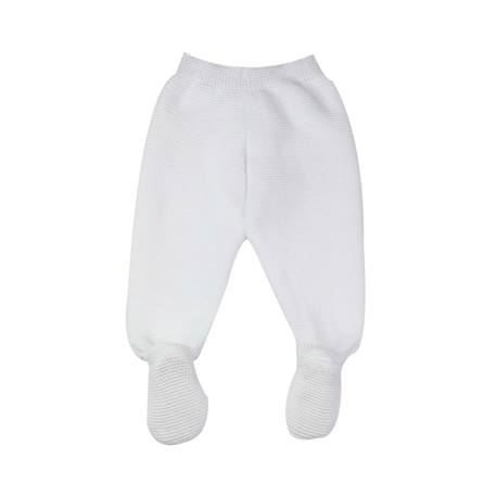 Pantalon tricot Blanc 3 - vertbaudet enfant 
