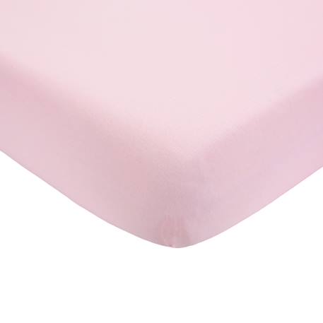 Drap housse oeko-tex® standard 100 Abricot+Bleu+Bleu ciel+Bleu marine+Camel+Caraïbes+Gris+Rose+Terracotta+Vanille+Vert+Vert olive+Vieux rose 26 - vertbaudet enfant 