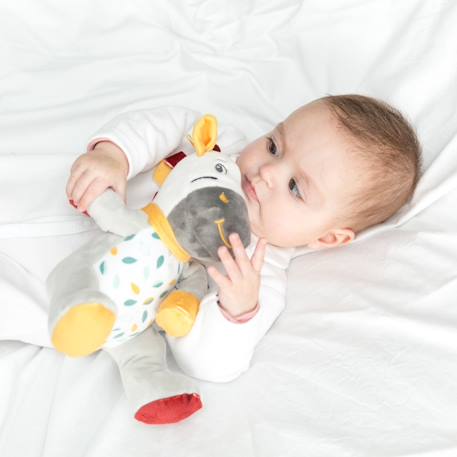 Peluche musicale zèbre Multicolore 2 - vertbaudet enfant 