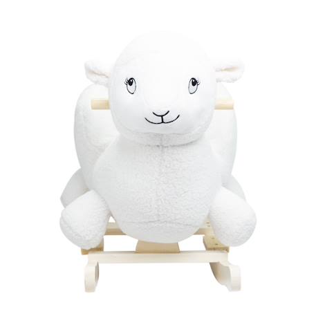 Mouton à bascule - wooly Blanc 1 - vertbaudet enfant 