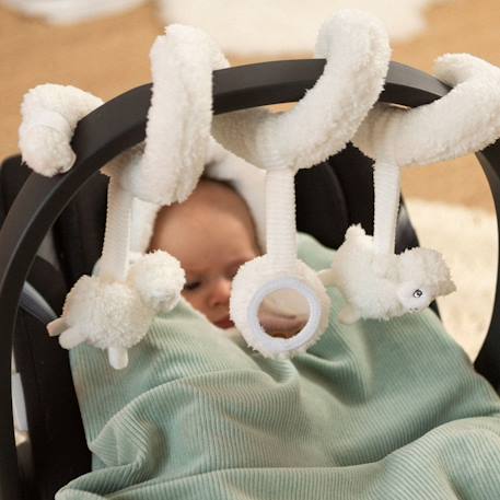 Spirale d'activité mouton Ecru 2 - vertbaudet enfant 