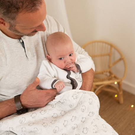 Couverture bébé Ecru 4 - vertbaudet enfant 