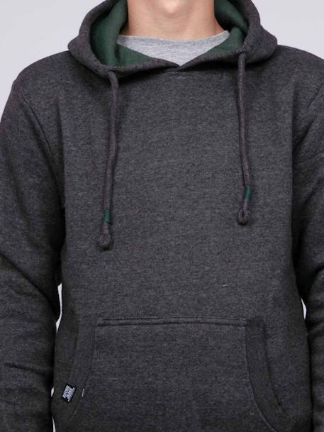 Sweat capuche widem garçon Antra+Kaki+Marron 3 - vertbaudet enfant 