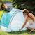 Tente pop-up anti-uv avec moustiquaire sunkitö Bleu 2 - vertbaudet enfant 
