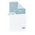 Nid d'ange en coton - lily Blanc/bleu+Blanc/gris+Blanc/rose 2 - vertbaudet enfant 