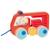 Véhicule à tirer pompiers 112 Rouge 1 - vertbaudet enfant 