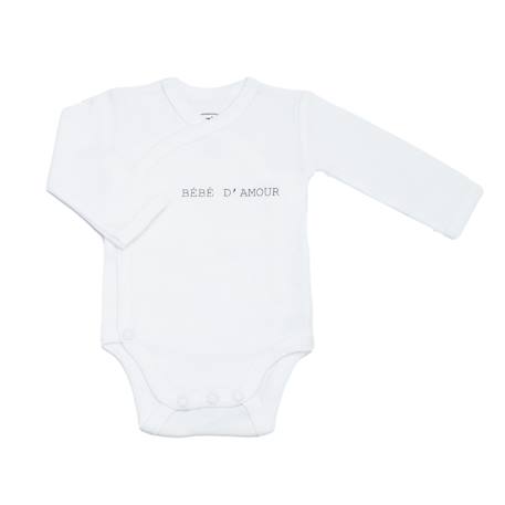 Body naissance - bébé d'amour Blanc 1 - vertbaudet enfant 